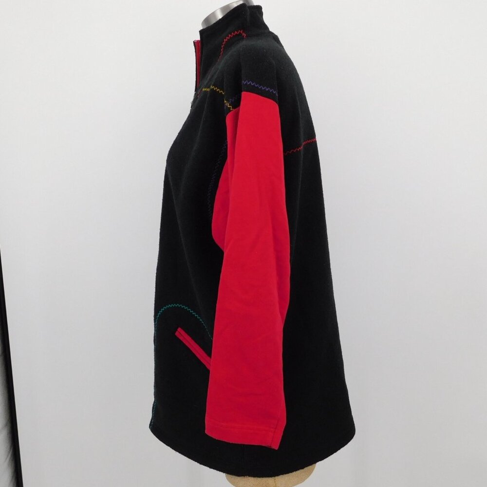 Lot Of 2 Vintage Blast Women Pullover Long Sleeve Jacket Shirt Top Size L - Picture 9 of 13